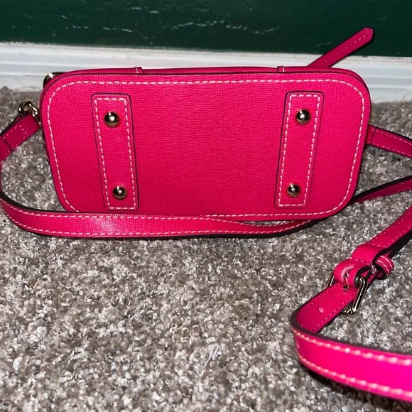Dooney & Bourke Raspberry Mini Domed Shoulder Bag - Picture 9 of 9